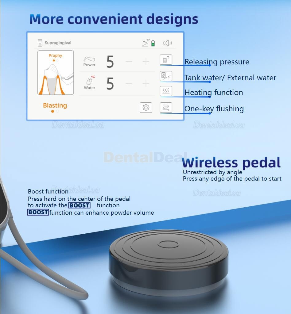 COXO PT MASTER Dental Ultrasonic Piezo Scaler and Air Polisher Mahince